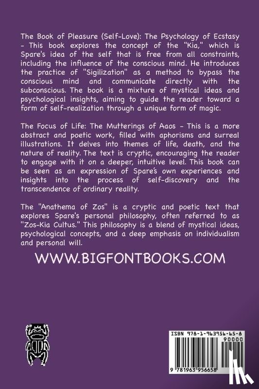 Spare, Austin Osman - The Writings of Austin Osman Spare