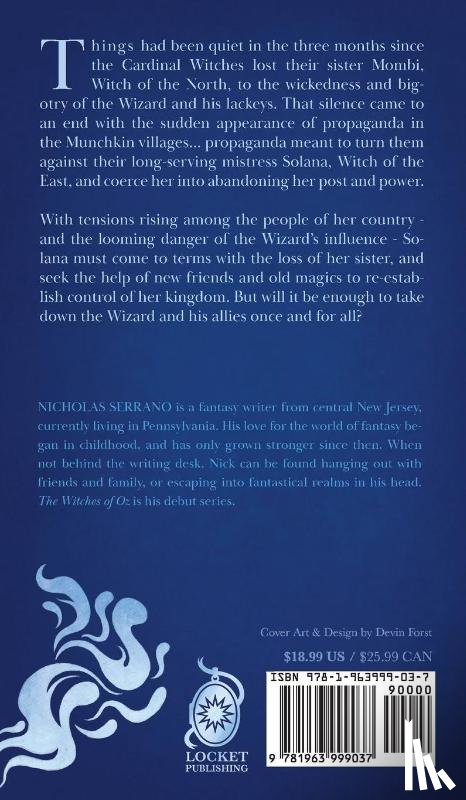 Serrano, Nicholas - Sapphire (The Witches of Oz #2)