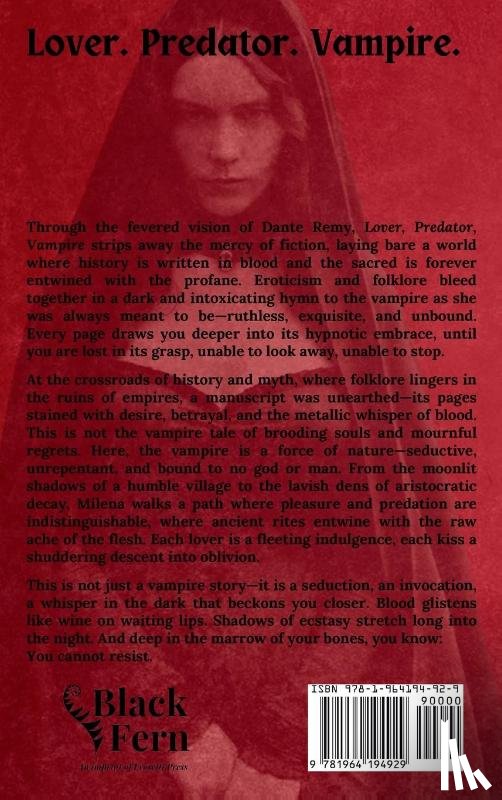 Remy, Dante - Lover, Predator, Vampire