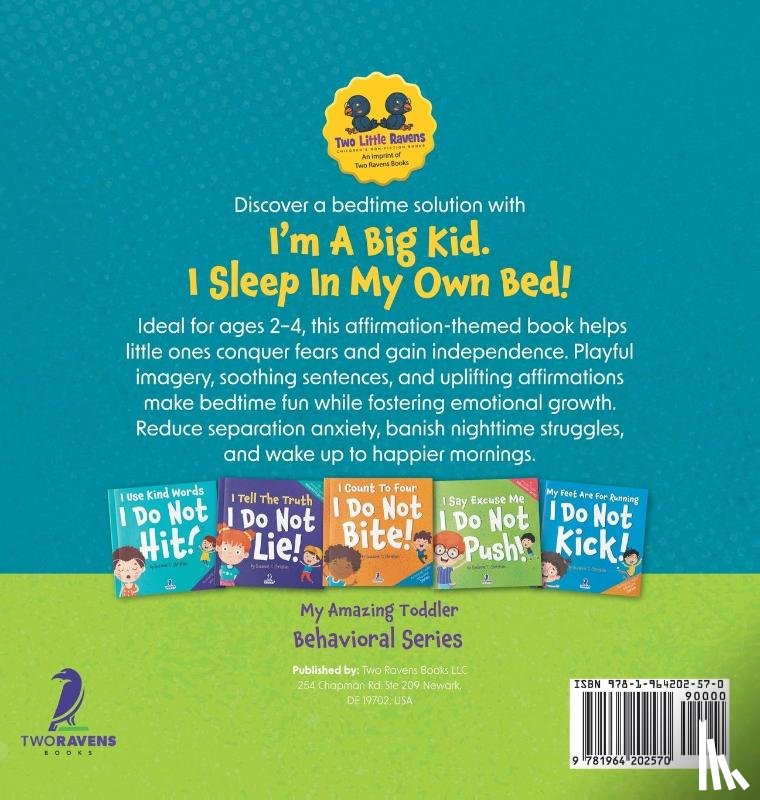 Christian, Suzanne T., Ravens, Two Little - I'm A Big Kid. I Sleep In My Own Bed!
