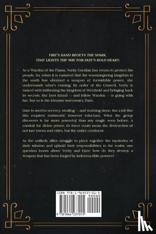 Brounstein, Lindsey - Fire's Hand, Fate's Heart