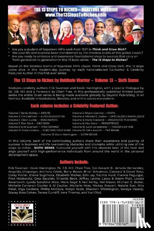 Swanson, Erik, Harrington, Kevin, Kovach Jr., Jon - The 13 Steps to Riches - Habitude Warrior Volume 13 Sixth Sense