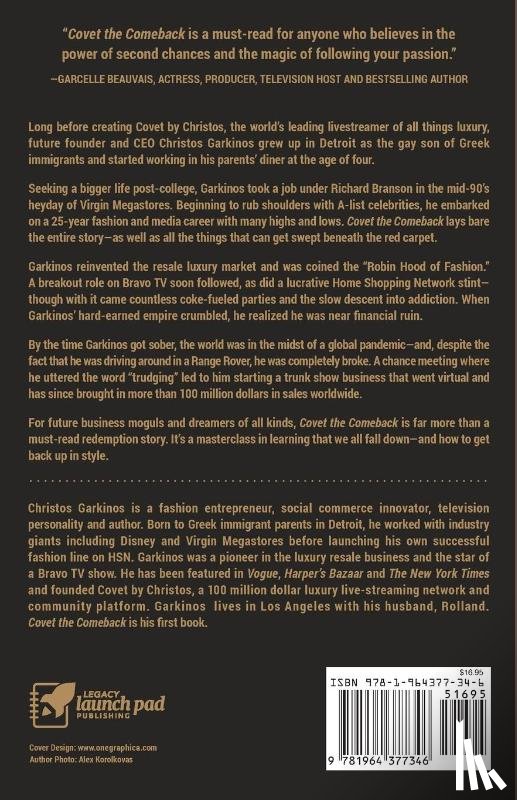 Garkinos, Christos - Covet the Comeback