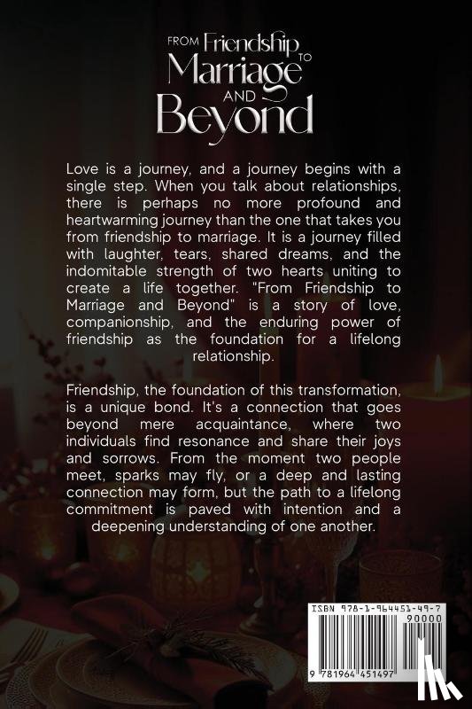 L. Jacobs, III John - From Friendship To Marriage and Beyond