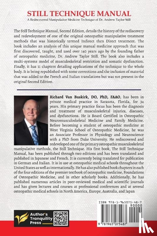 Buskirk DO, Richard L. van - Still Technique Manual