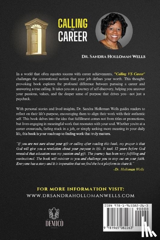 Wells, Sandra Holloman - Calling VS Career