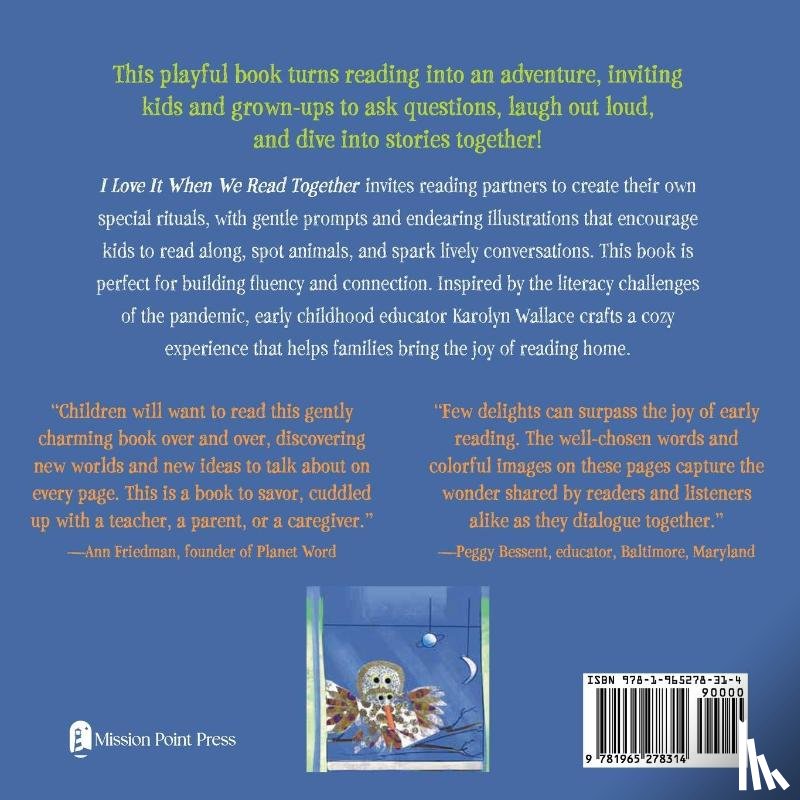 Wallace, Karolyn - I Love It When We Read Together