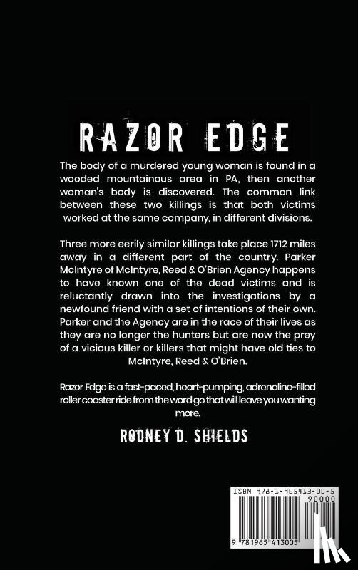Shields, Rodney D - Razor Edge