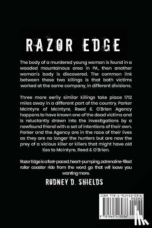 Shields, Rodney - Razor Edge