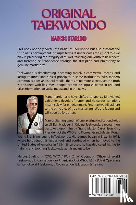 A Starling, Marcos - ORIGINAL TAEKWONDO