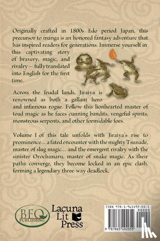 Mizugaki, Egao, Ippitsuan - The Tale of Jiraiya the Gallant