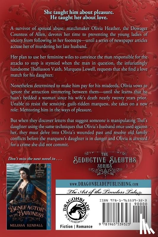 Kendall, Melissa - Mentor to the Marquess