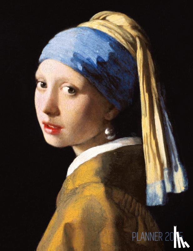 Press, Shy Panda - Girl With a Pearl Earring Planner 2025