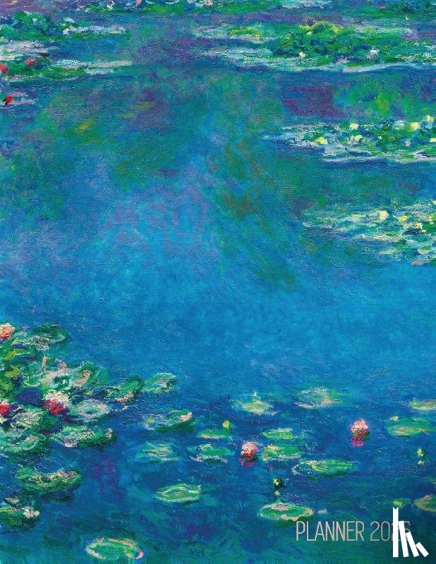 Press, Shy Panda - Claude Monet Daily Planner 2026