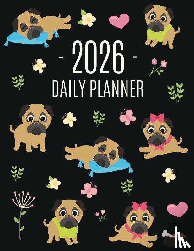 Press, Happy Oak Tree - Pug Planner 2026