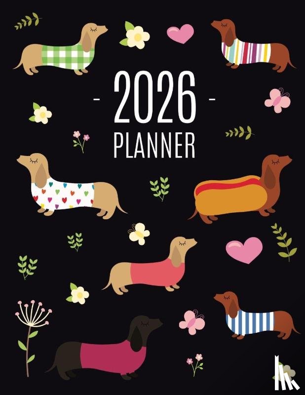 Press, Happy Oak Tree - Dachshund Planner 2026