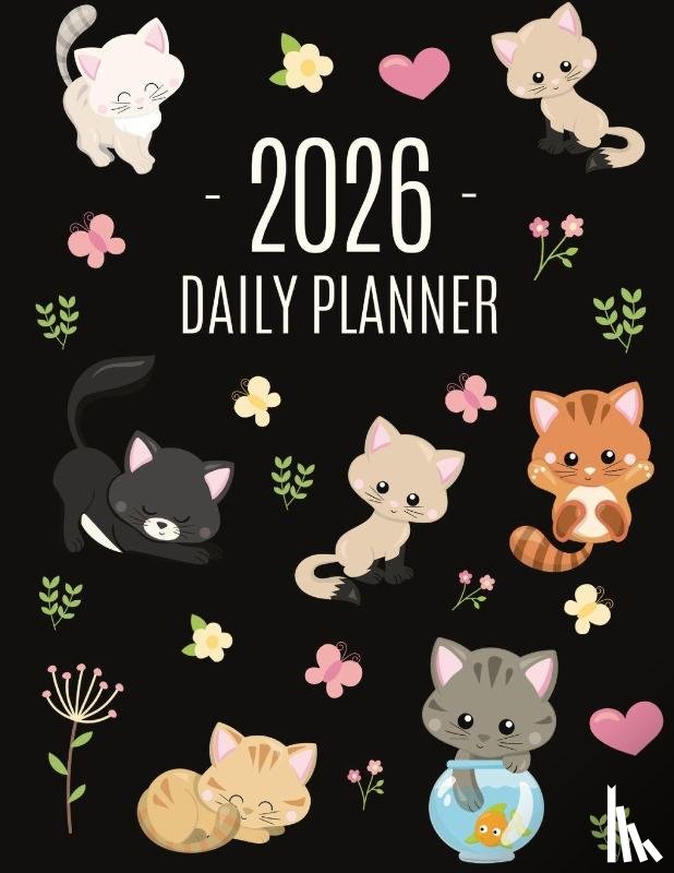 Press, Happy Oak Tree - Cats Daily Planner 2026