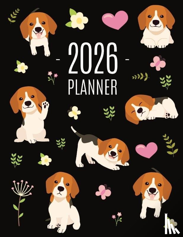 Press, Happy Oak Tree - Beagle Planner 2026