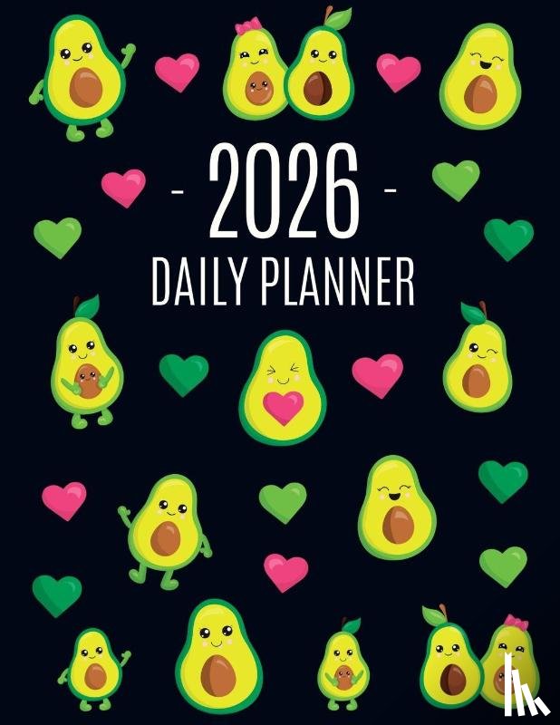 Press, Happy Oak Tree - Avocado Daily Planner 2026