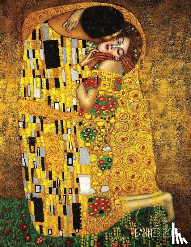 Press, Shy Panda - Gustav Klimt Planner 2026