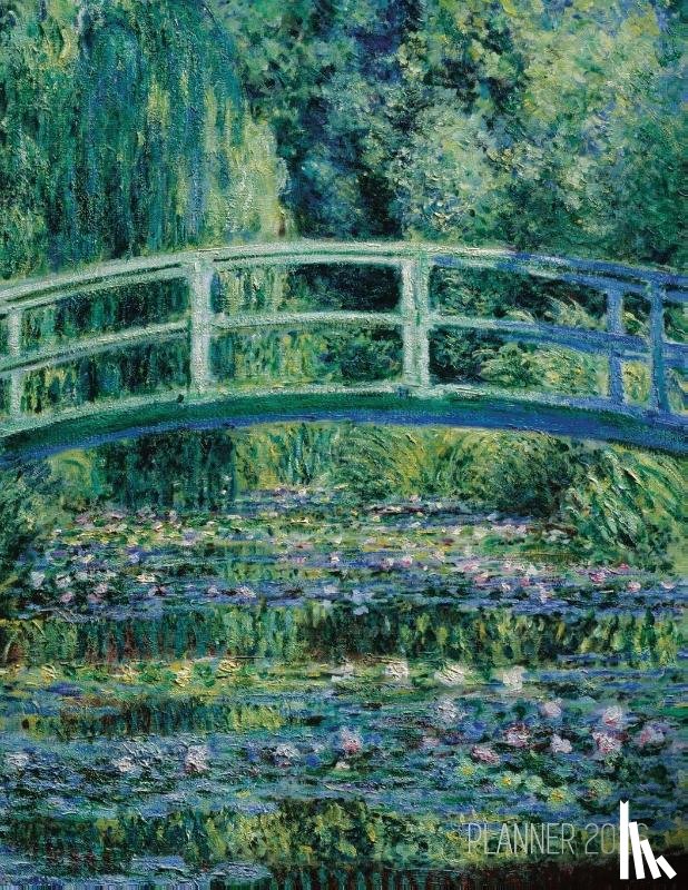 Press, Shy Panda - Claude Monet Daily Planner 2026