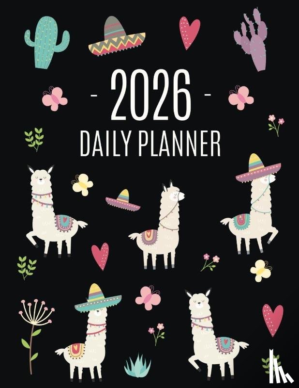 Press, Happy Oak Tree - Llama Planner 2026