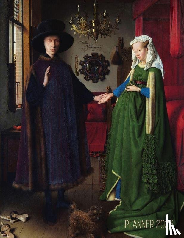 Press, Shy Panda - Arnolfini Portrait Art Planner 2026