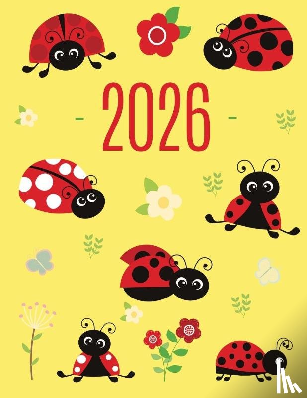 Press, Happy Oak Tree - Ladybug Daily Planner 2026