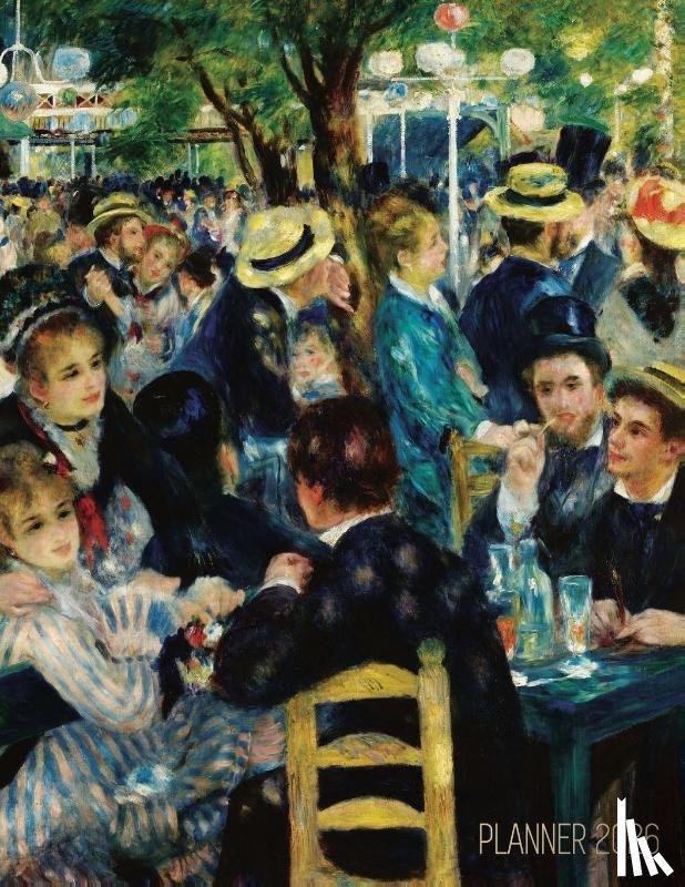 Press, Shy Panda - Renoir Daily Planner 2026