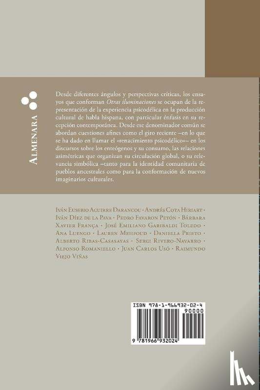 Ribas-Casasayas, Alberto, Luengo, Ana - Otras iluminaciones. Narrativa, cultura y psicodélicos