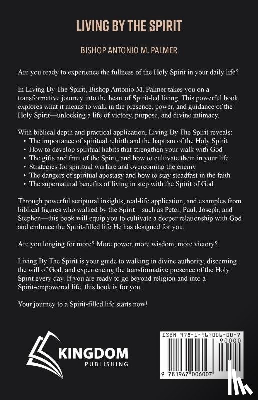 Palmer, Antonio M - Living By The Spirit