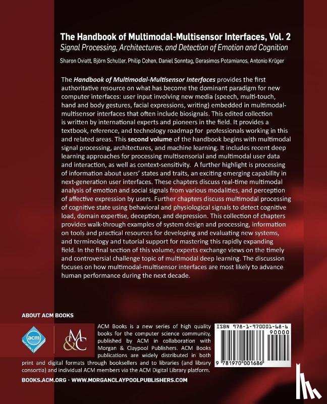  - The Handbook of Multimodal-Multisensor Interfaces, Volume 2