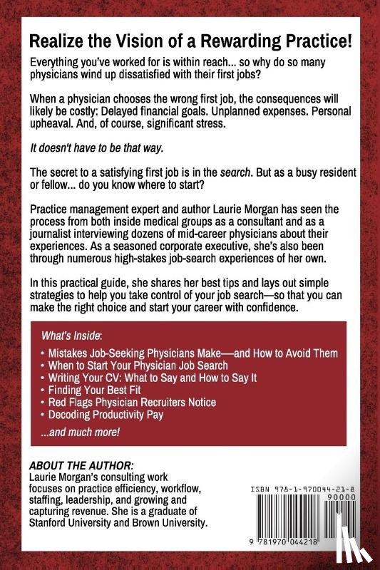 Morgan, Laurie - Job Hunting for Physicians