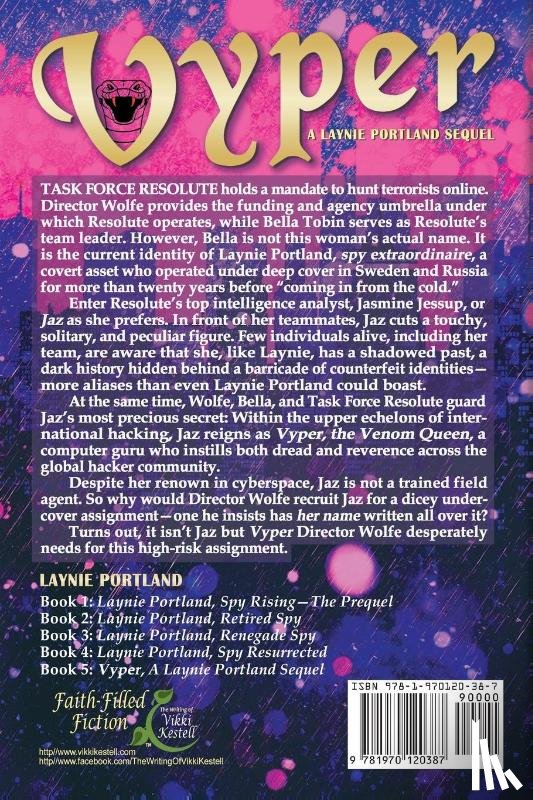 Kestell, Vikki - Vyper, A Laynie Portland Sequel