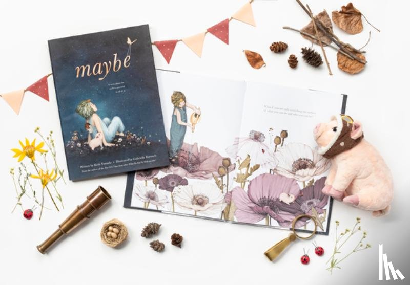 Compendium Inc - Flying Pig Plush: A Companion to the Children's Book Maybe