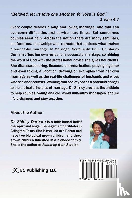 Durham - Marriage Better With Time