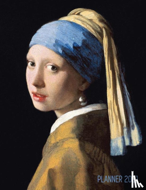 Notebooks, Shy Panda - Girl With a Pearl Earring Planner 2021