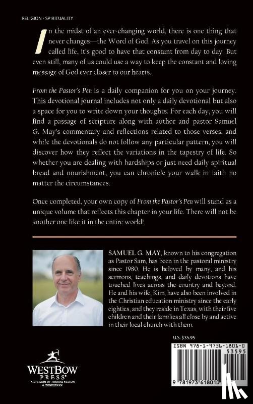 May, Samuel G - From the Pastor's Pen