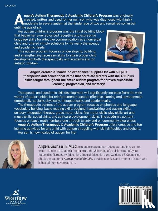 Gachassin M Ed, Angela - Autism Therapeutic & Academic Children's Program