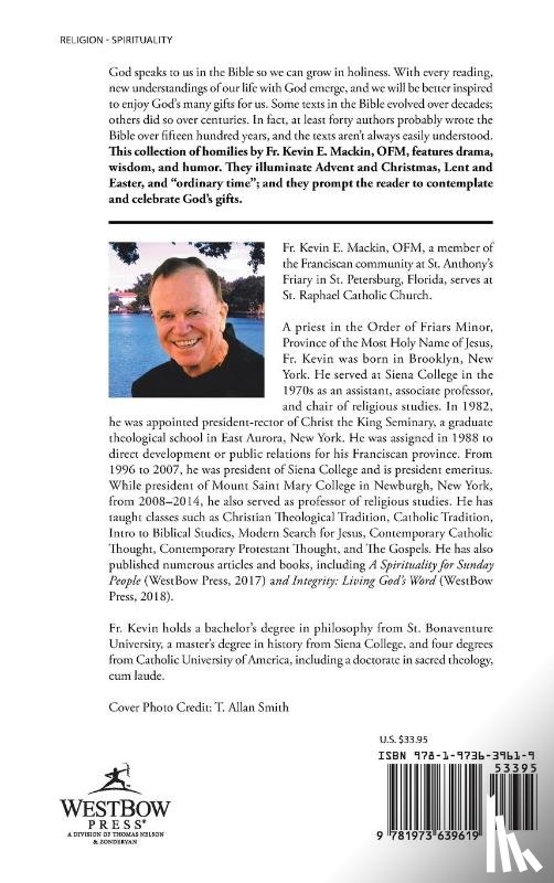 Mackin Ofm, Fr Kevin E - Enjoying God's Gifts