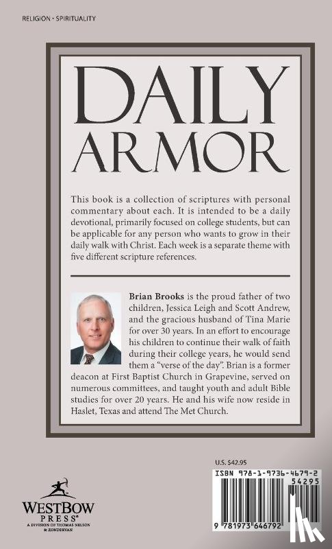 Brooks, Brian - Daily Armor