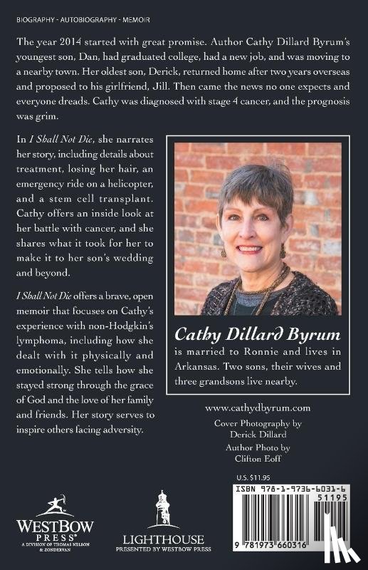 Byrum, Cathy Dillard - I Shall Not Die
