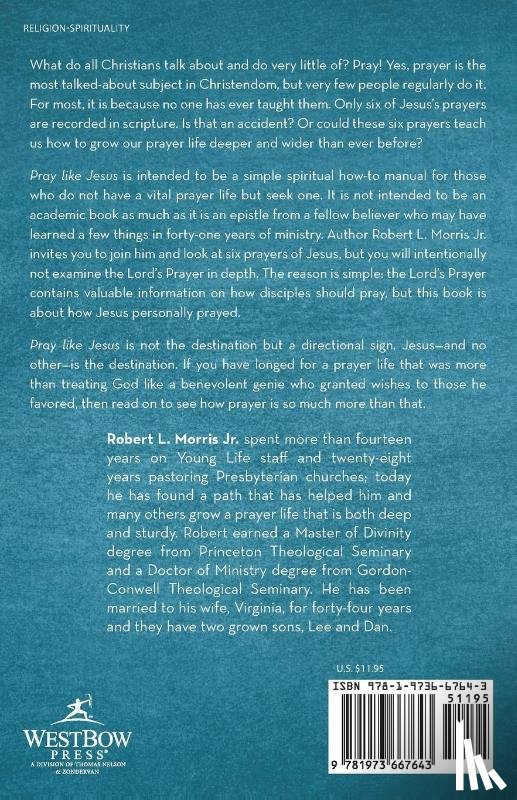 Morris, Robert L - Pray Like Jesus