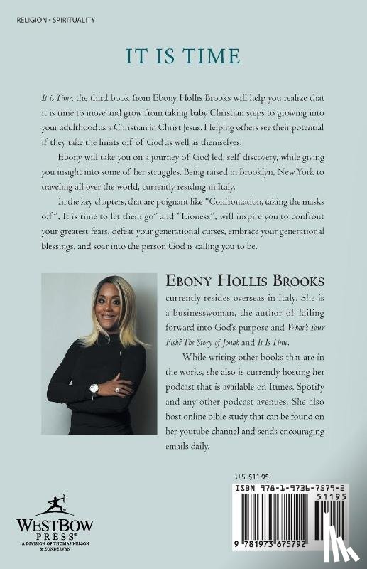 Brooks, Ebony Hollis - It Is Time