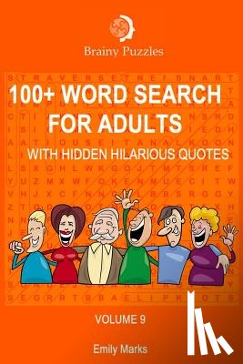 Marks, Emily - 100+ Word Search for Adults: With Hidden Hilarious Quotes