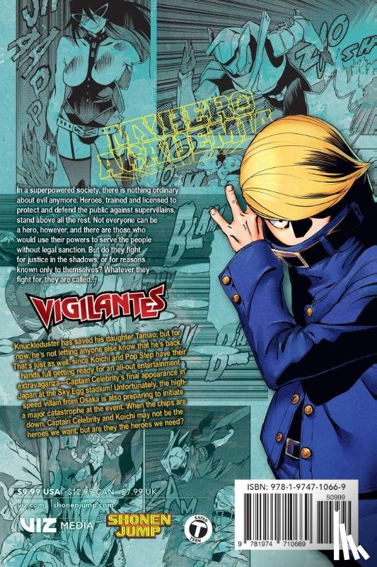 Horikoshi, Kohei, Furuhashi, Hideyuki - My Hero Academia: Vigilantes, Vol. 7