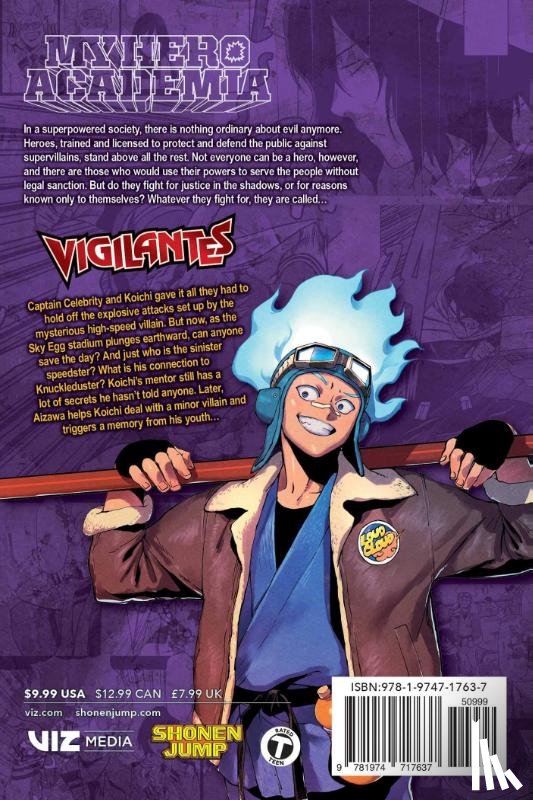 Horikoshi, Kohei, Furuhashi, Hideyuki - My Hero Academia: Vigilantes, Vol. 8
