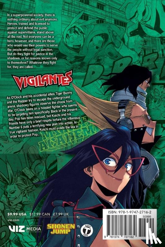 Horikoshi, Kohei, Furuhashi, Hideyuki - My Hero Academia: Vigilantes, Vol. 12