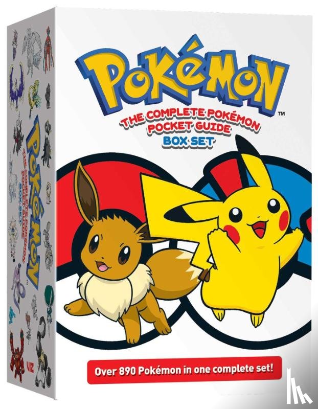 Shogakukan - Pokemon: The Complete Pokemon Pocket Guide Box Set