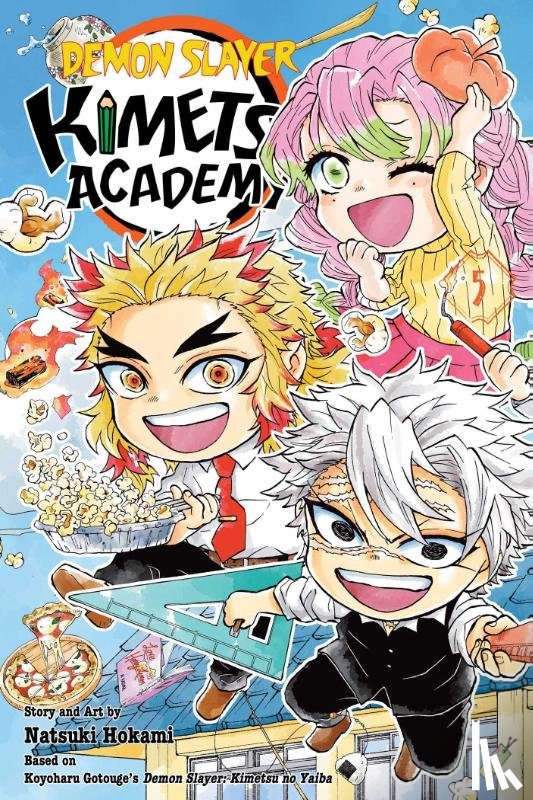 Gotouge, Koyoharu, Hokami, Natsuki - Demon Slayer: Kimetsu Academy, Vol. 5